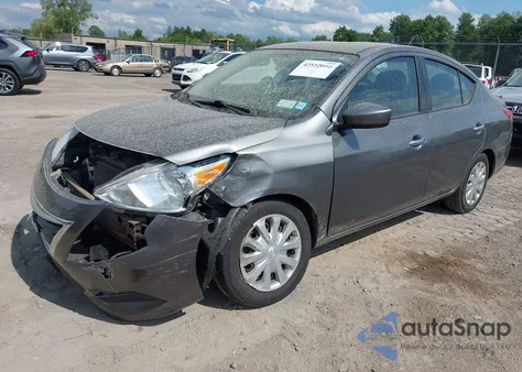 2017 Nissan Versa 1.6 Sv z USA, uszkodzony, nr VIN 3N1CN7AP4HL856406